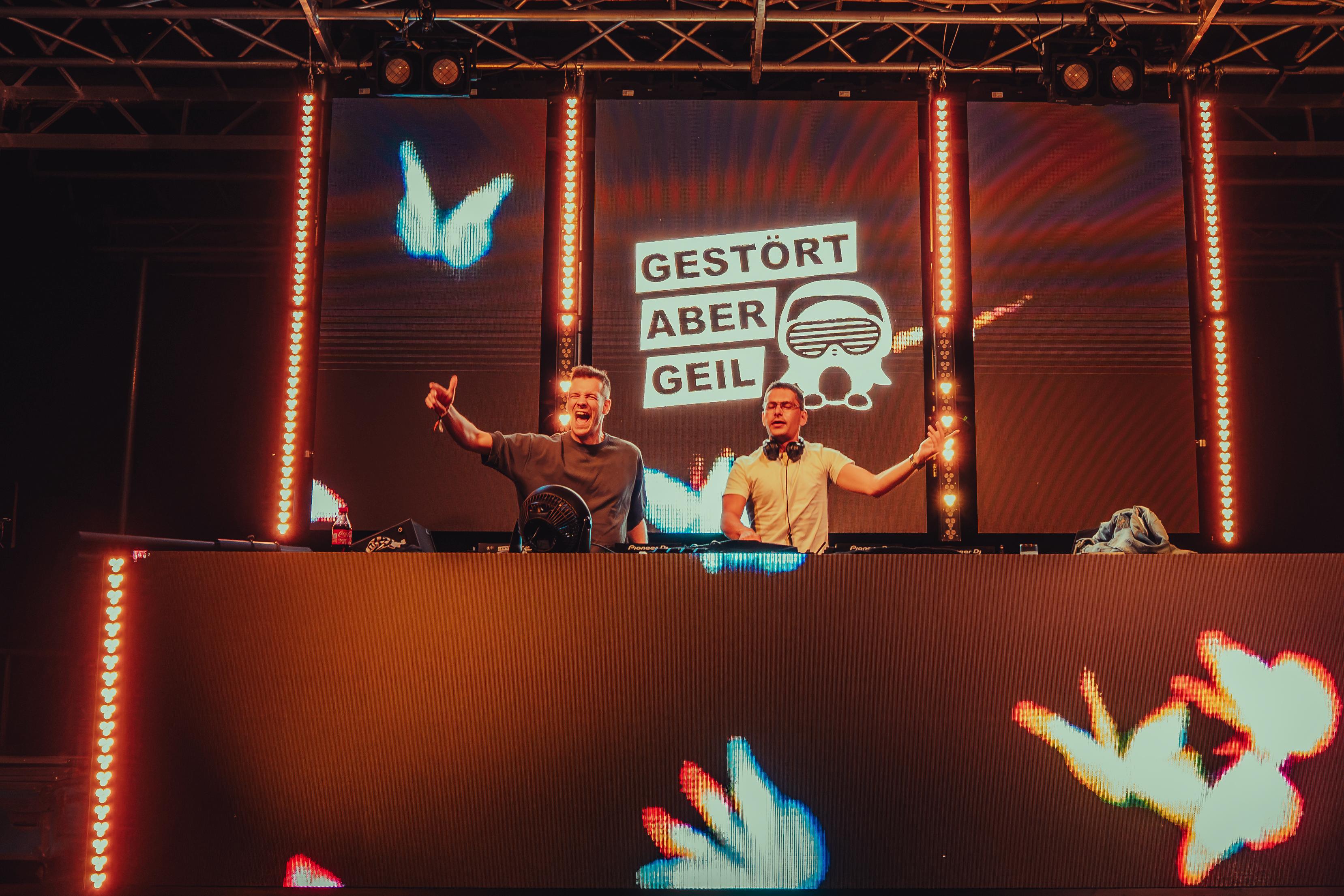 CUE PAL LED-Bühnentechnik beim DYNABEAT Festival in Geesthacht